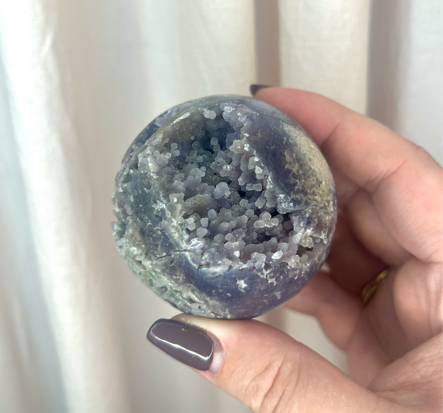 272g Grape Agate Sphere