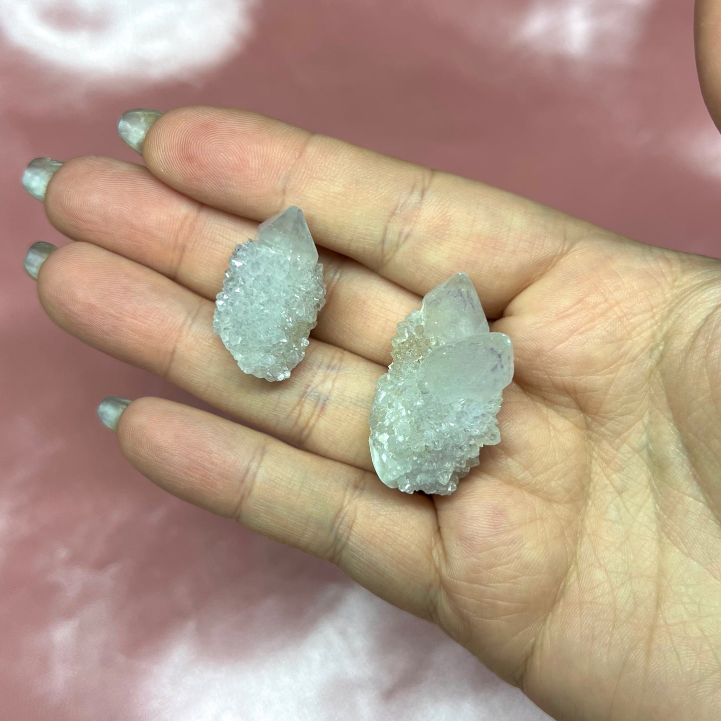 Small Spirit Quartz Clusters