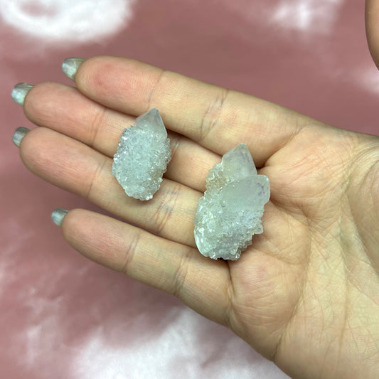 Small Spirit Quartz Clusters