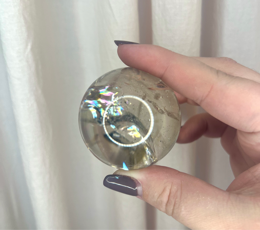 173g High Quality Clear Quartz Sphere