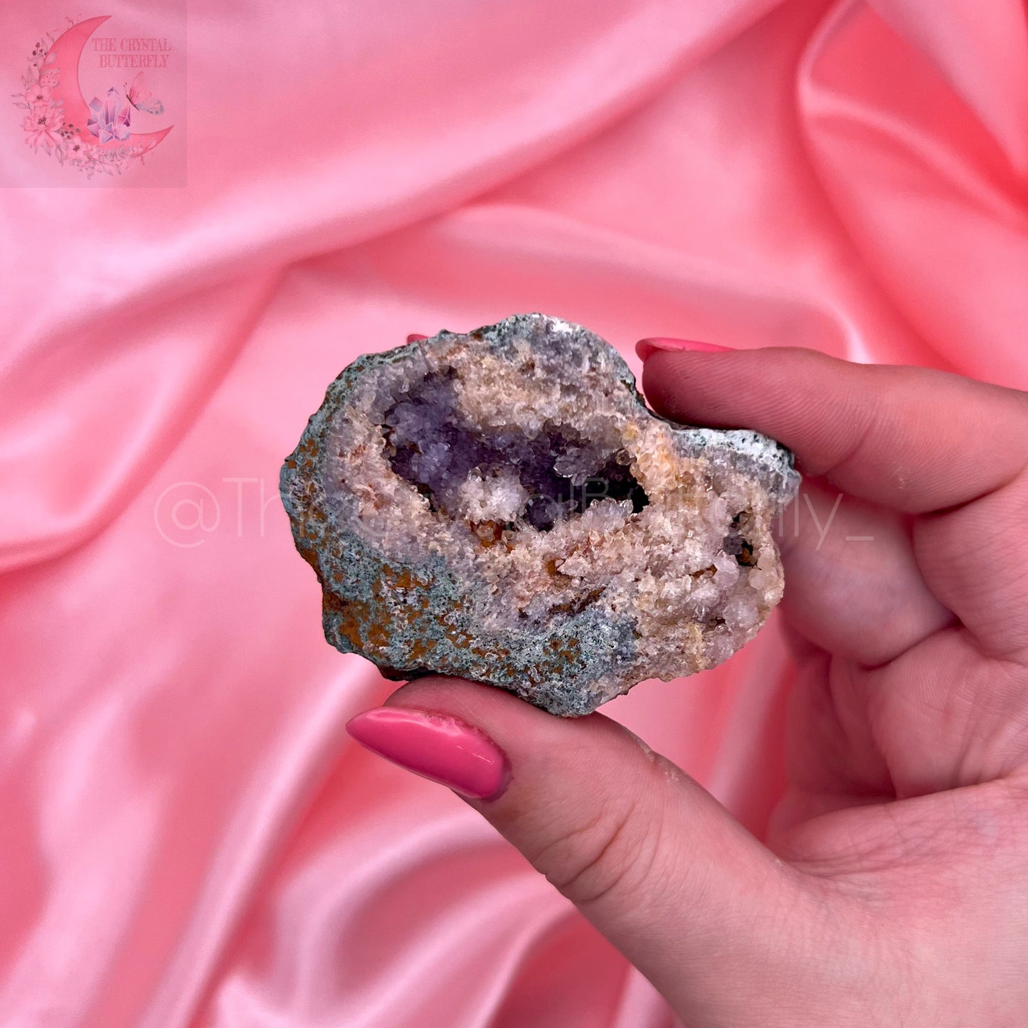 Druzy Pink Amethyst Clusters (Choose your own!)