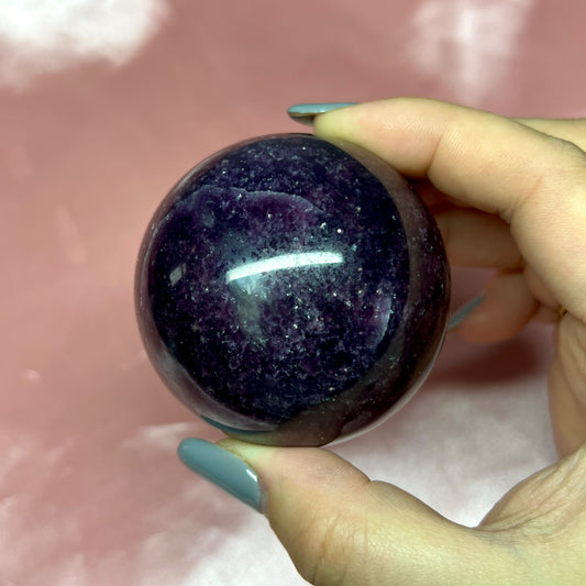 335g Purple Mica Sphere