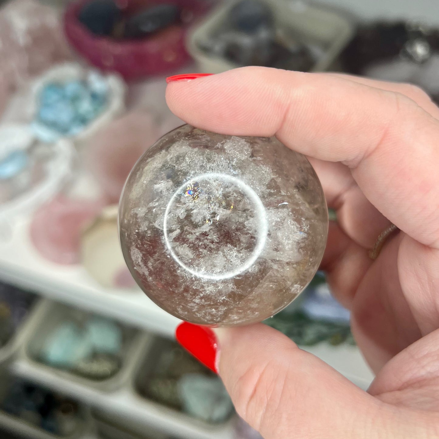 170g Smokey Quartz Sphere