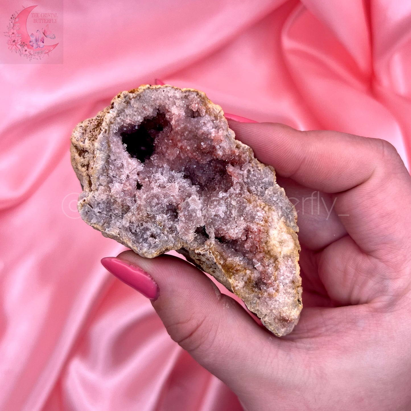 Druzy Pink Amethyst Clusters (Choose your own!)