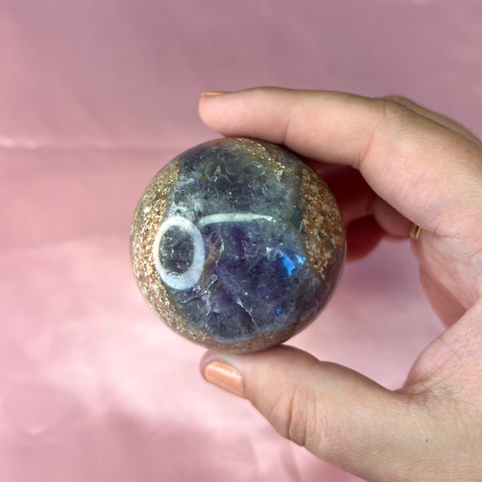 216g Amethyst Sphere