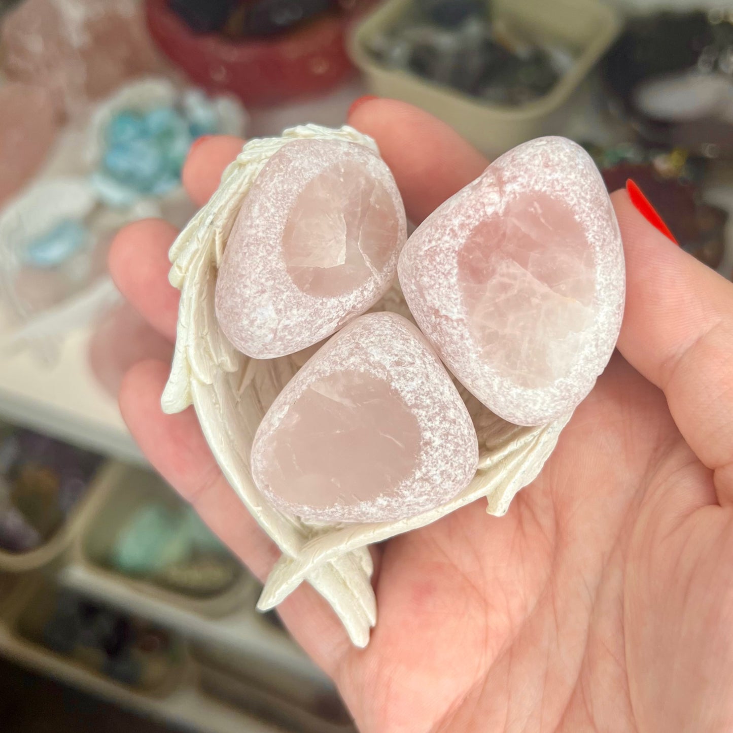 Rose Quartz Dragon Egg