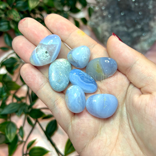 Blue Lace Agate Tumbles