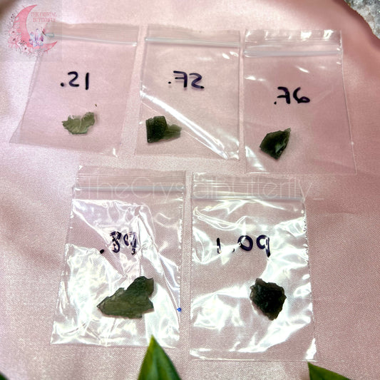 Moldavite Pieces