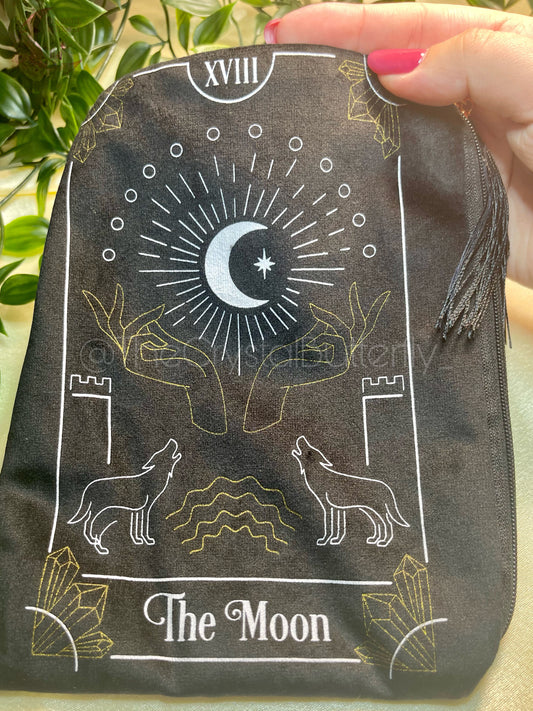 The Moon Tarot Zip Bag