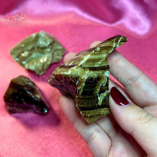 Chocolate Calcite Chunks